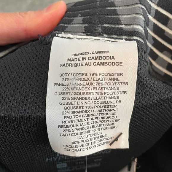 NWT Nike HyperStrong Padded NBA Player Issue Compression Shorts Black XXL 881966 - Picture 10 of 14